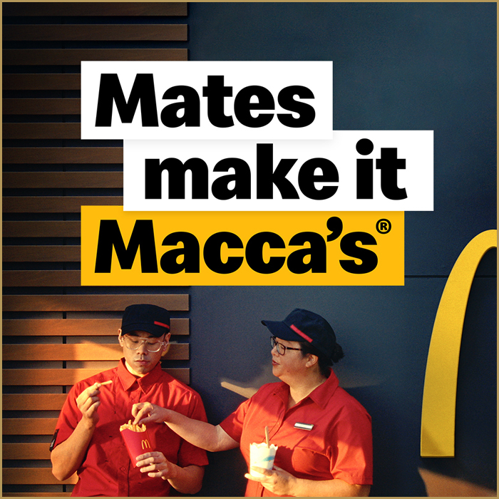 Mates Make It Maccas